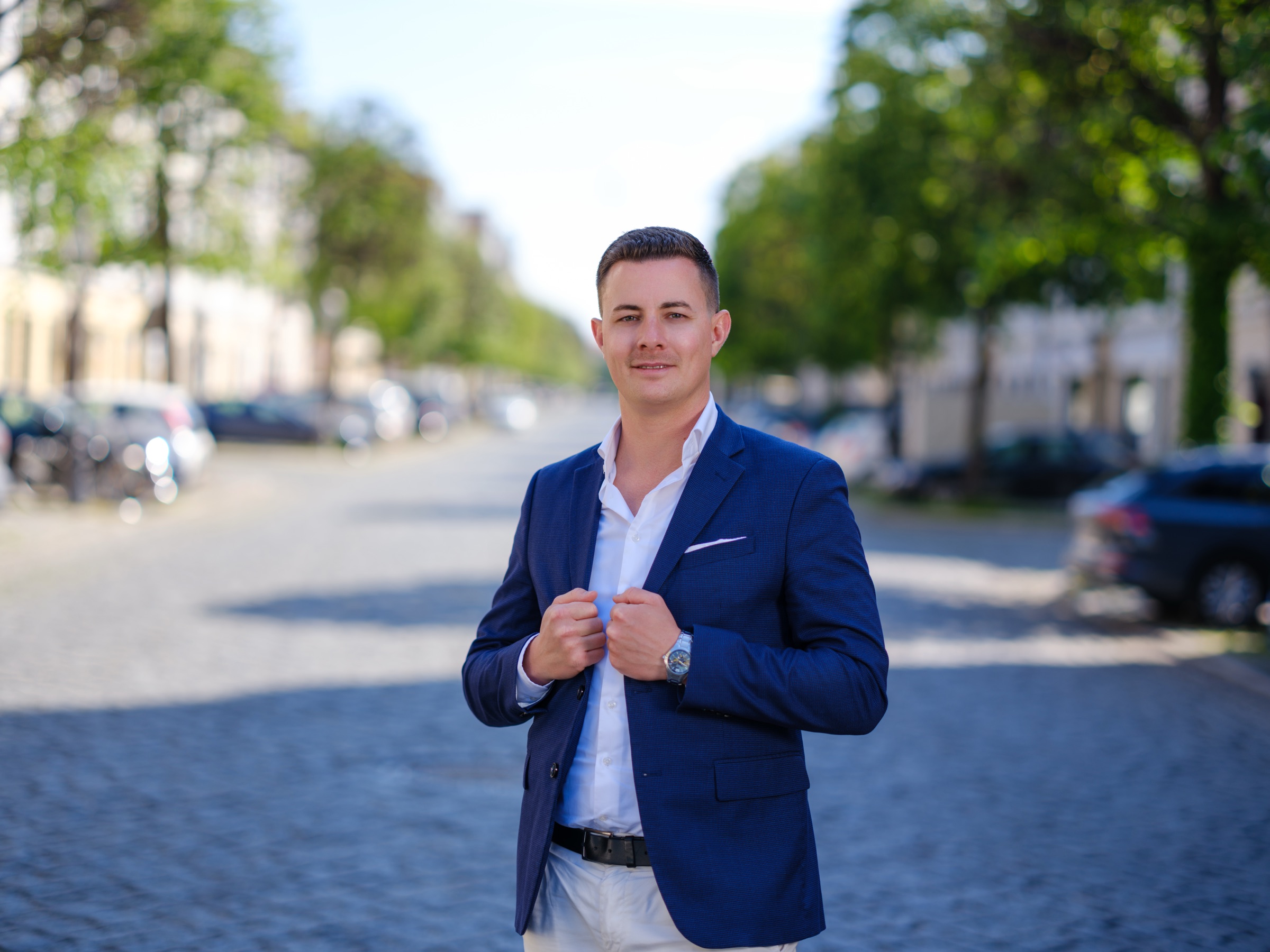 Lucas Hänel – Geschäftsführer und Finanzmakler bei Aura Empora in Dresden